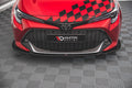 Maxton Design Street+ Spoilerlippe Front Ansatz passend für Toyota Corolla GR Sport XII schwarz Hochglanz