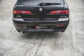 Maxton Design Heck Ansatz Flaps Diffusor passend für Alfa Romeo 156 SW Facelift schwarz Hochglanz