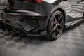 Maxton Design Hintere Seiten Flaps passend für Audi RS3 Sportback 8Y schwarz Hochglanz