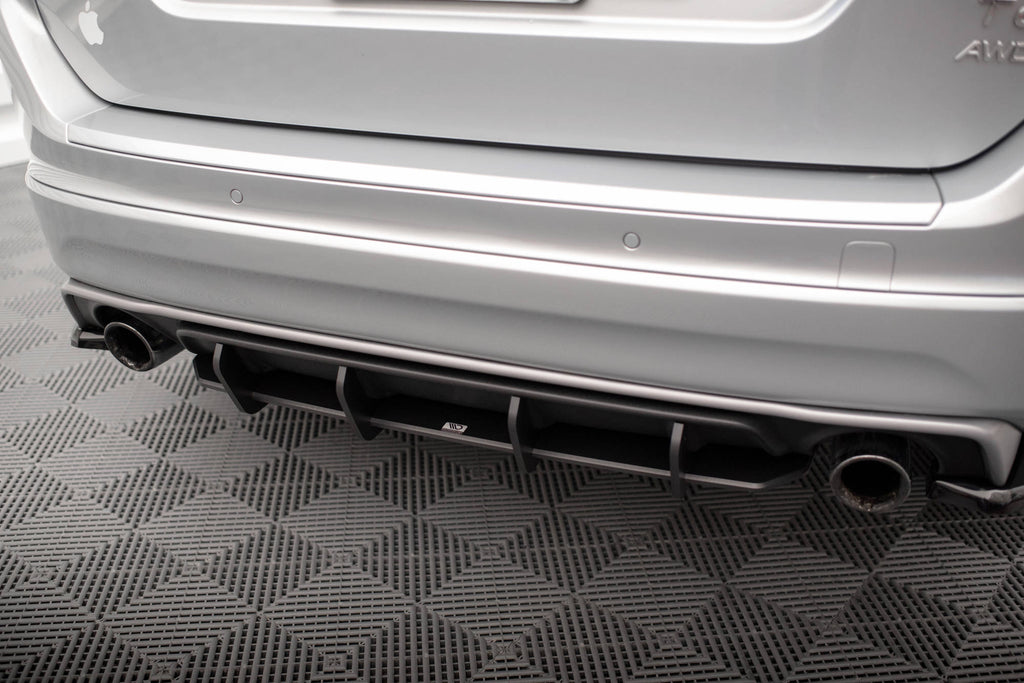 Maxton Design Street Pro Heckschürze passend für Volvo XC60 R-Design Mk1 Facelift