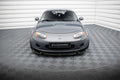 Maxton Design Street+ Spoilerlippe Front Ansatz V.2 passend für Mazda MX5 NC (Mk3) schwarz Hochglanz
