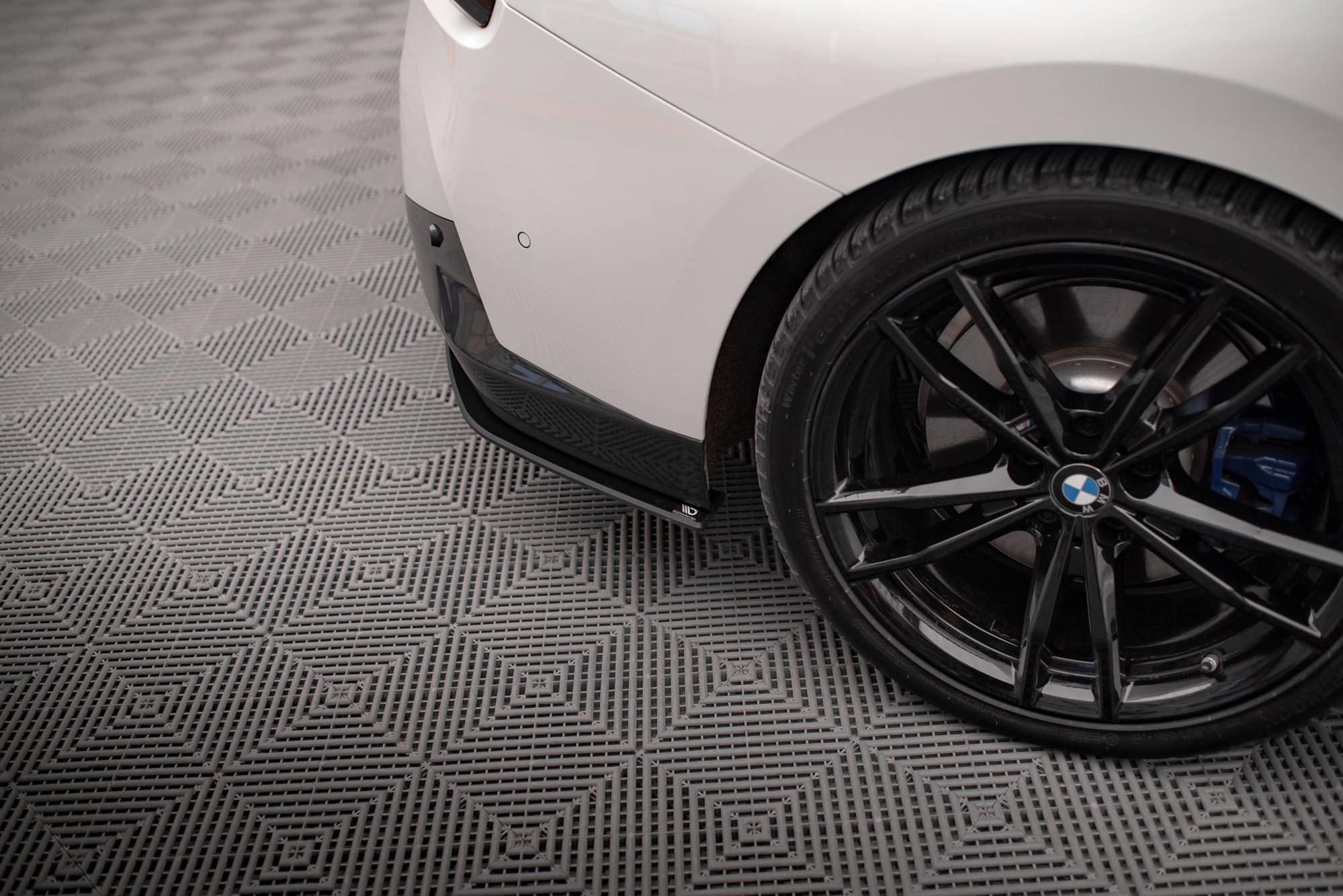 Maxton Design Street Pro Heck Ansatz Flaps Diffusor passend für BMW 2 Coupe M-Paket G42