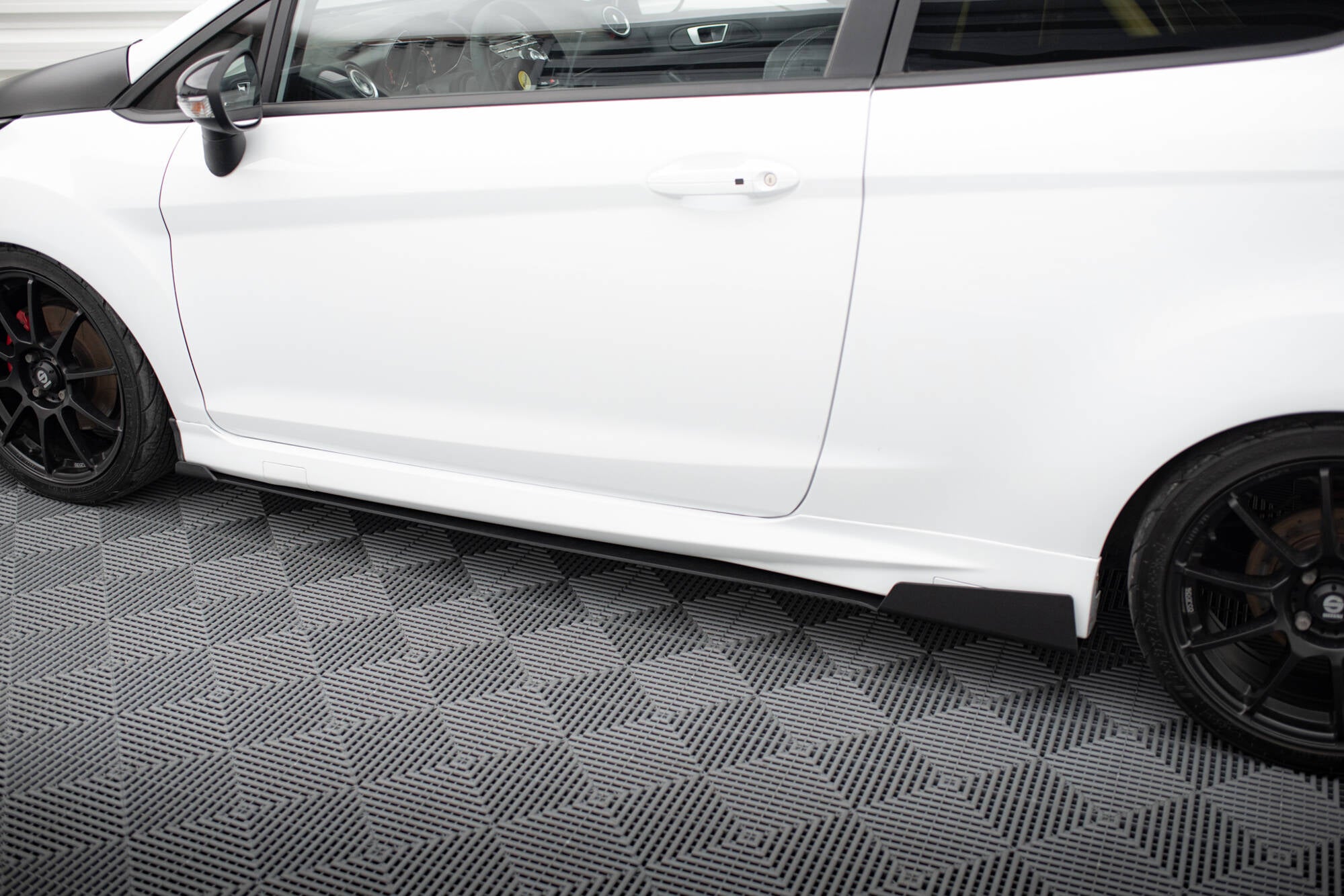 Maxton Design Sport Street+ Seitenschweller Leisten passend für Ford Fiesta ST Mk7 FL