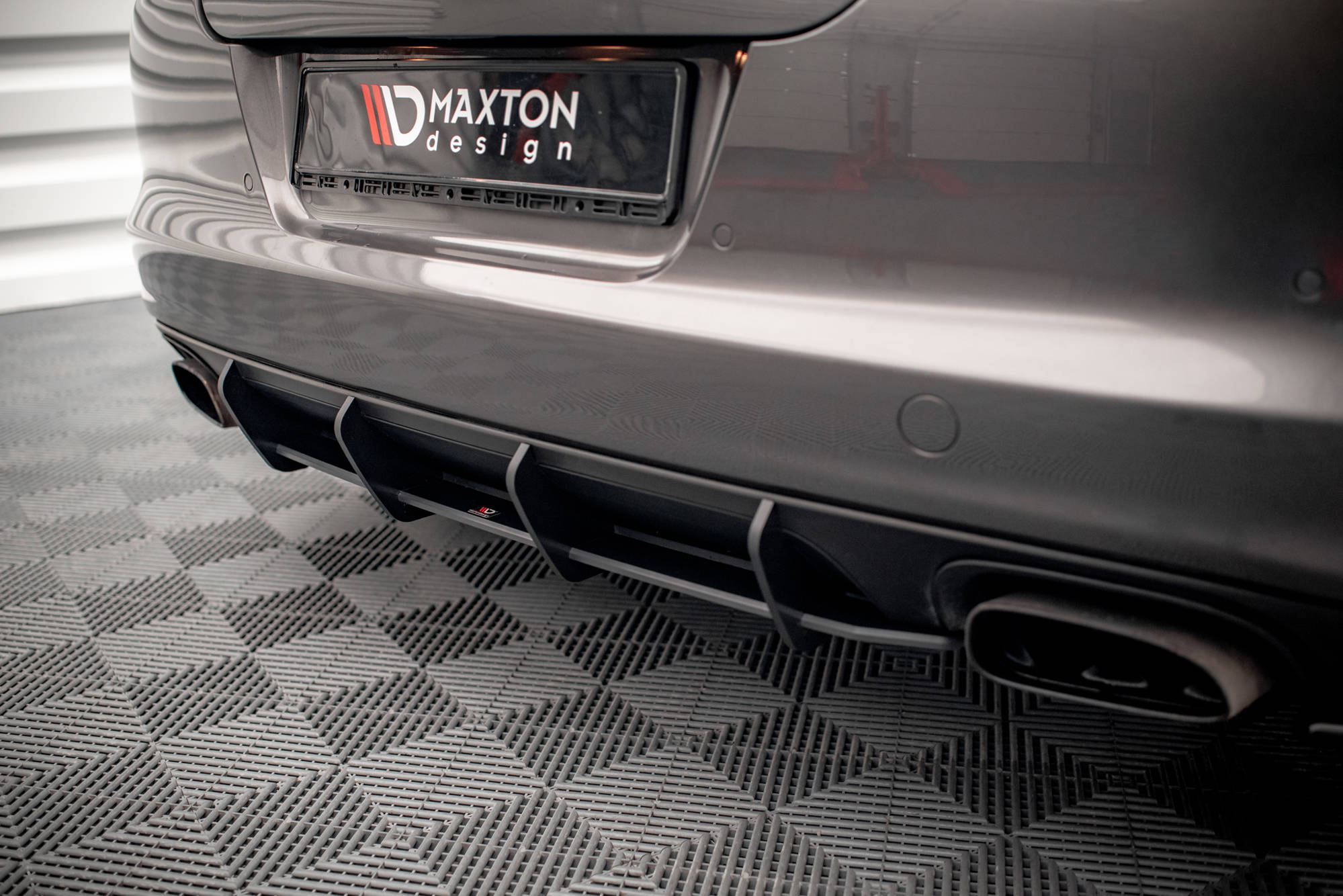 Maxton Design Street Pro Heckschürze passend für Porsche Panamera / Panamera Diesel 970