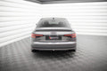 Maxton Design Diffusor Heck Ansatz V.1 passend für Audi A4 S-line B9 (Doppelauspuff li.endrohr)
