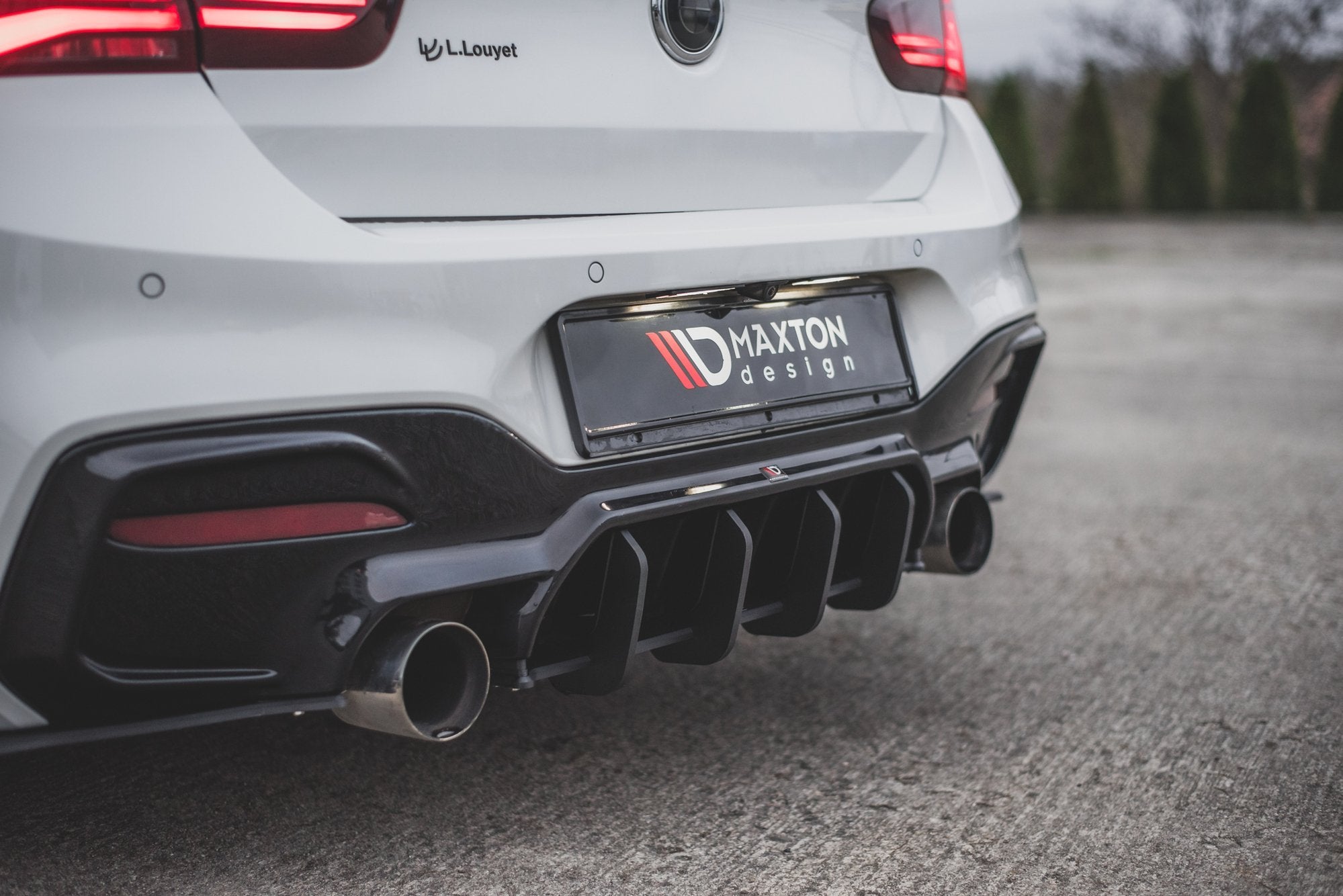 Maxton Design Street Pro Heckschürze V.4 passend für BMW M140i