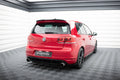 Maxton Design VW GOLF 6 GTI / 35TH Diffusor Heck Ansatz passend für Heckschürze passend für & Heck Ansatz Flaps Diffusor passend für