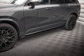 Maxton Design Street+ Seitenschweller Leisten passend für Volvo XC90 R-Design Mk2 / Mk2 Facelift schwarz Hochglanz
