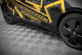 Maxton Design Street+ Seitenschweller Leisten passend für BMW i3 S Mk1 Facelift schwarz Hochglanz