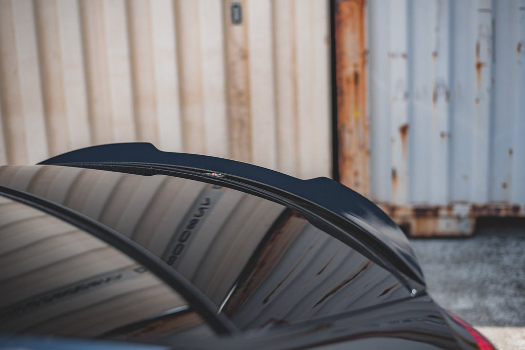 Maxton Design Spoiler CAP passend für Mercedes-AMG CLS 53 C257 schwarz Hochglanz