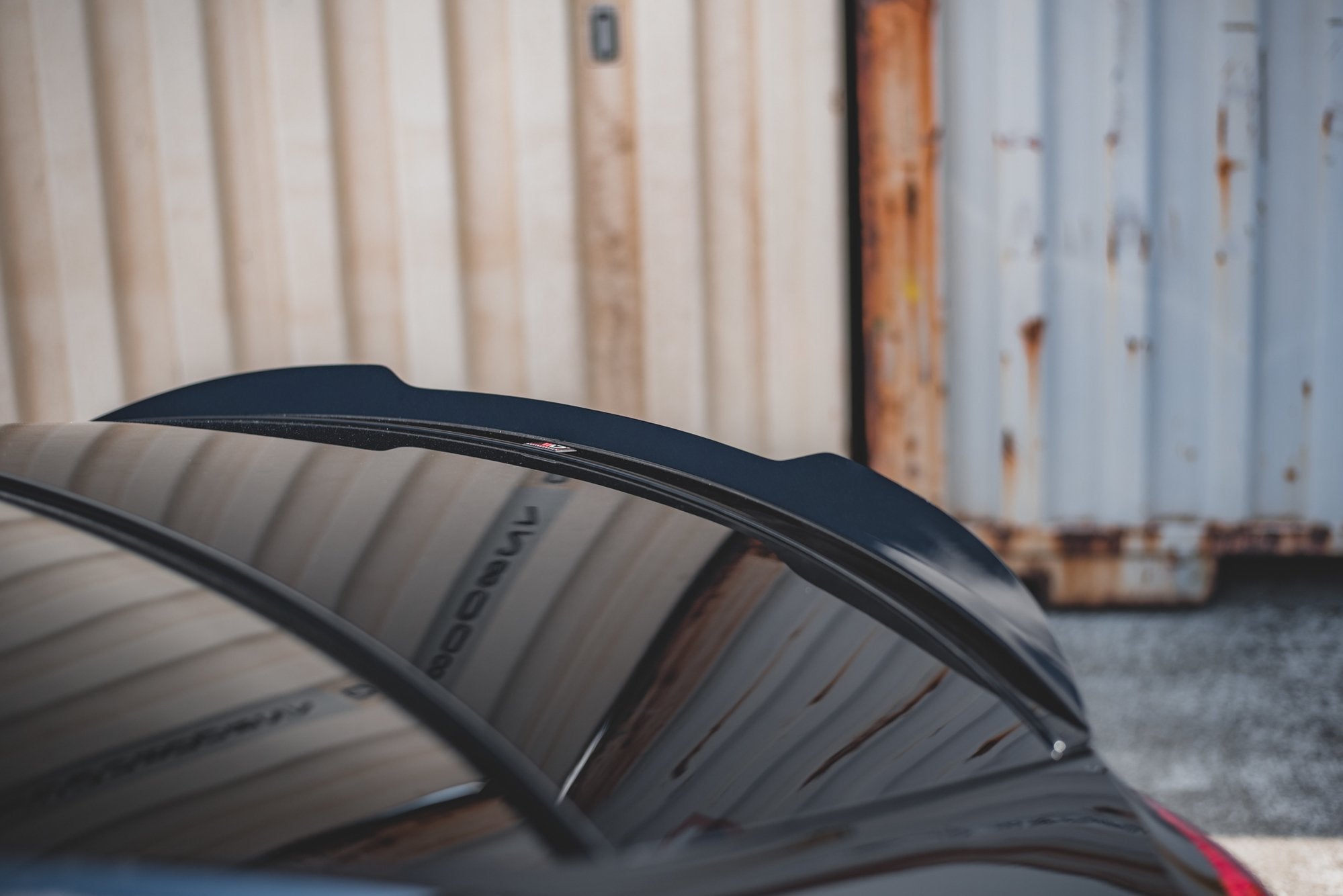 Maxton Design Spoiler CAP passend für Mercedes-AMG CLS 53 C257 schwarz Hochglanz