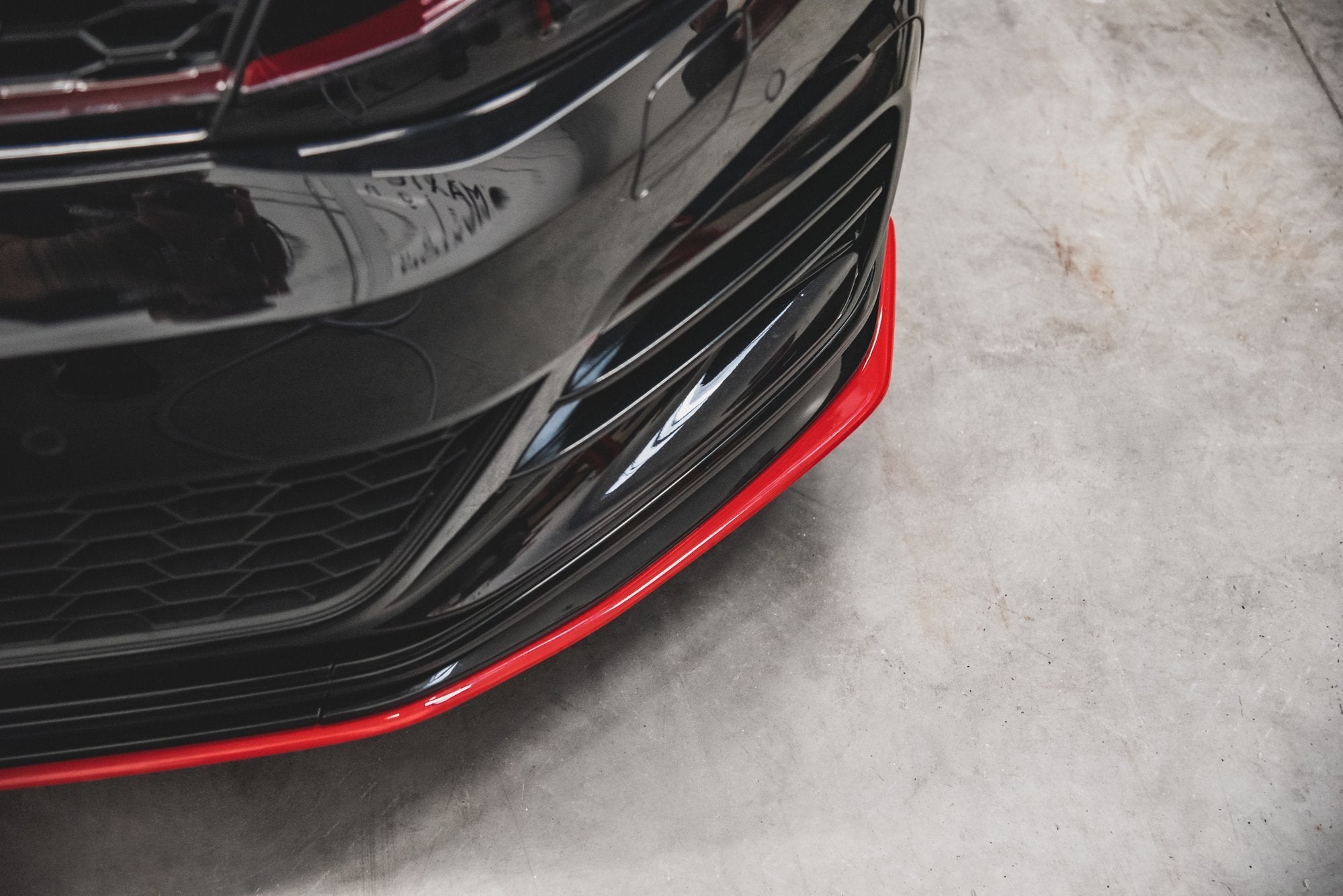 Maxton Design Front Ansatz für VW Golf 7 GTI TCR
