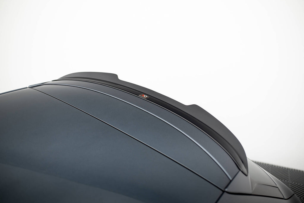 Maxton Design Spoiler CAP V.1 passend für Seat Leon Cupra ST Mk3 / Mk3 Facelift schwarz Hochglanz