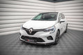 Maxton Design Street+ Spoilerlippe Front Ansatz V.2 passend für Renault Clio Mk5 schwarz Hochglanz