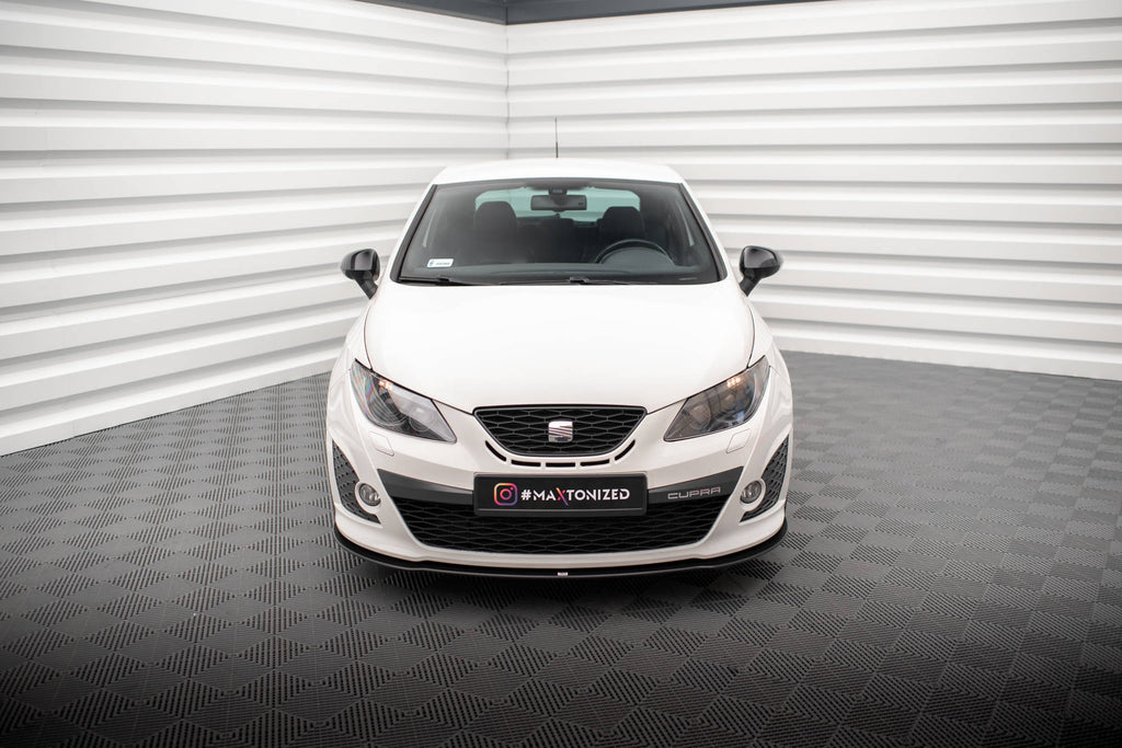 Maxton Design Street Pro Street+ Spoilerlippe Front Ansatz passend für Seat Ibiza Sport Coupe Mk4