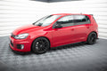 Maxton Design Seitenschweller Flaps passend für VW Golf GTI Mk6 schwarz Hochglanz