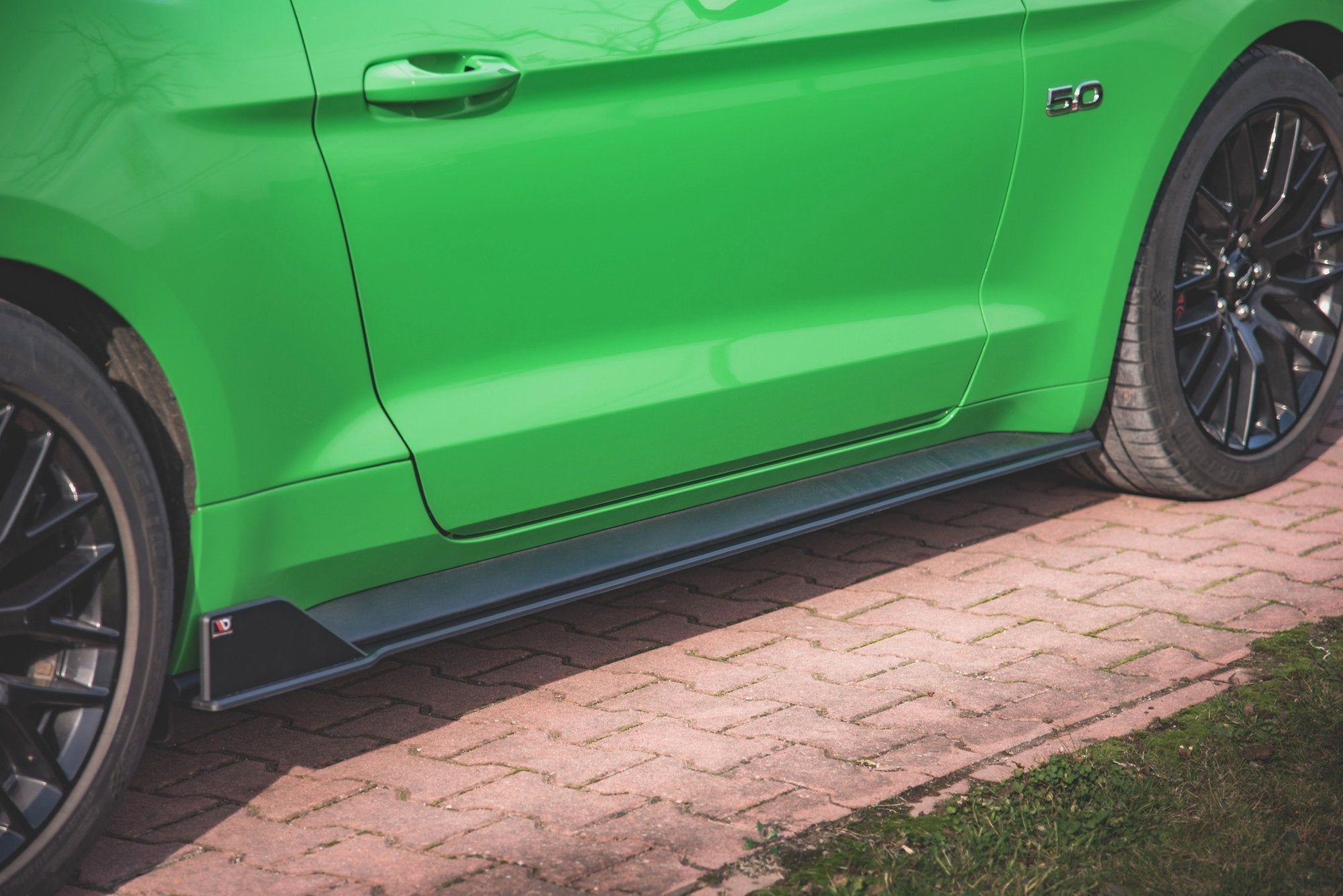 Maxton Design Street Pro Street+ Seitenschweller Leisten V.2 passend für Ford Mustang GT Mk6 Facelift