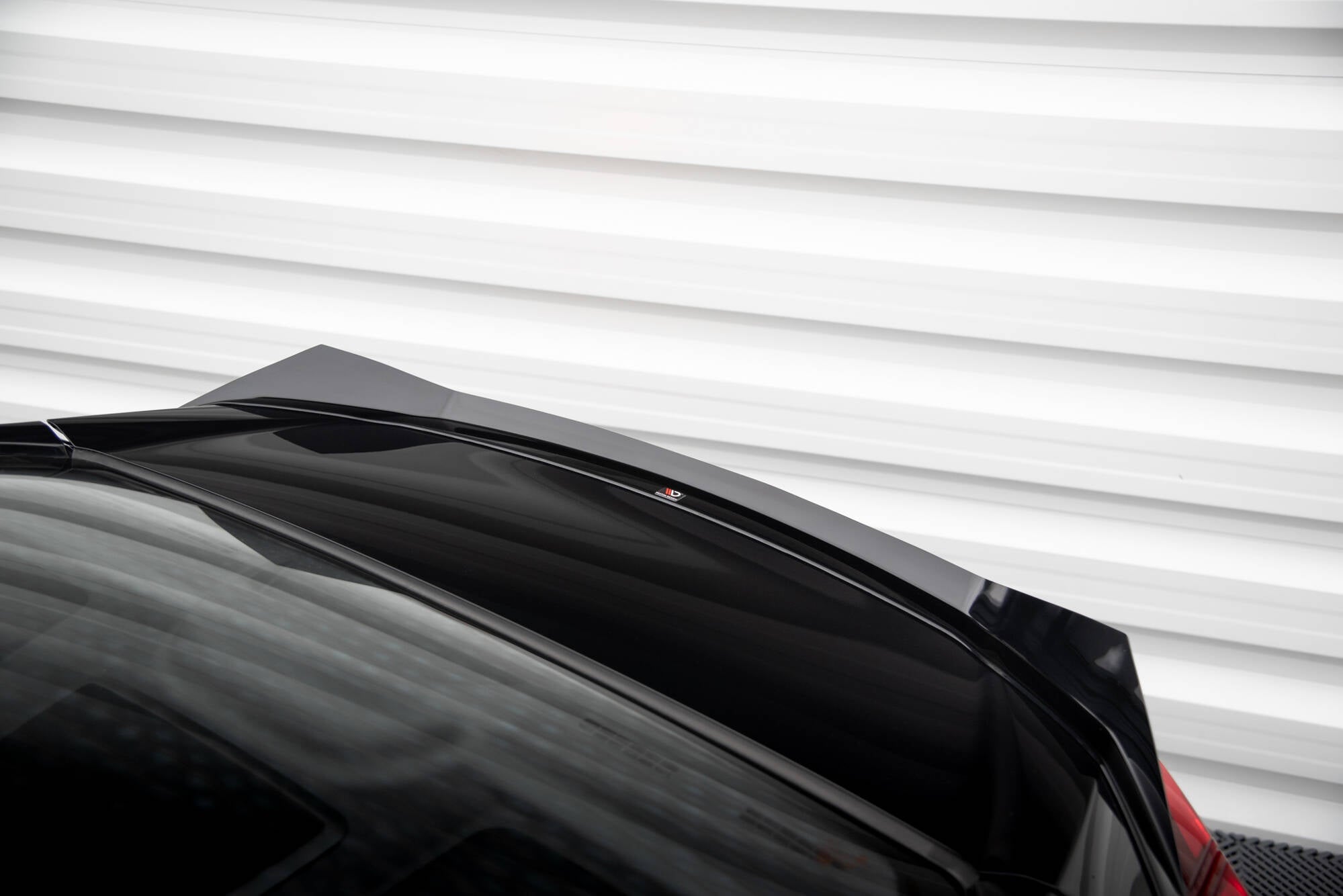 Maxton Design Spoiler CAP passend für Honda Civic Limousine Mk10 / Mk10 Facelift schwarz Hochglanz