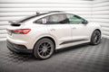 Maxton Design Street+ Seitenschweller Leisten passend für Audi Q4 e-tron Sportback S-line Mk1 schwarz Hochglanz