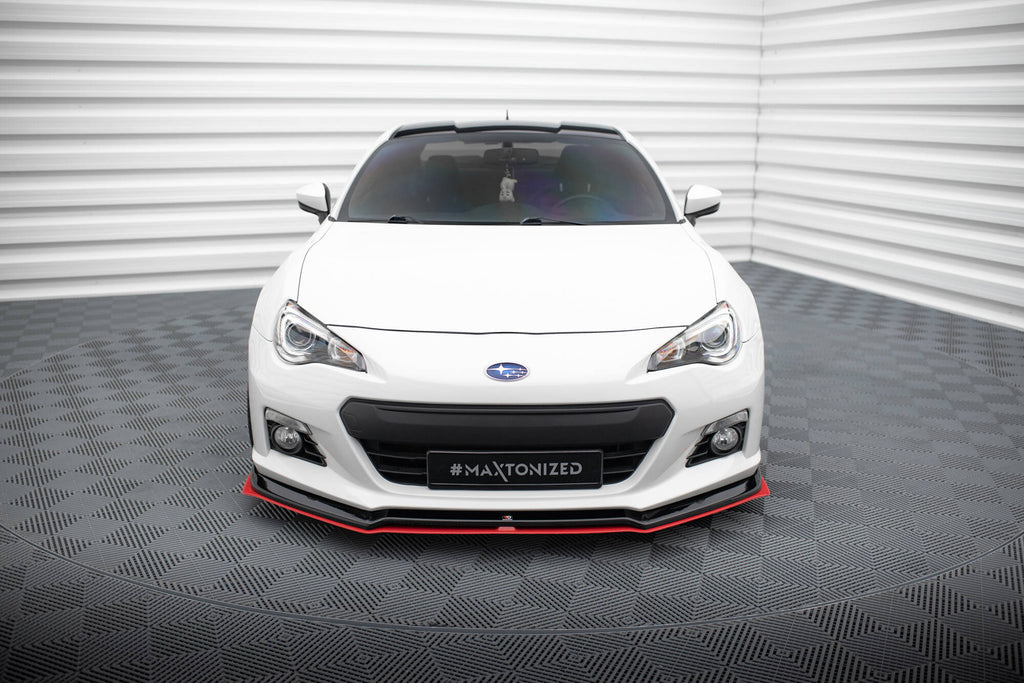 Maxton Design Street+ Spoilerlippe Front Ansatz V.3 passend für Subaru BRZ Mk1