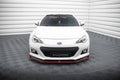 Maxton Design Street+ Spoilerlippe Front Ansatz V.3 passend für Subaru BRZ Mk1