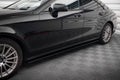 Maxton Design Street+ Seitenschweller Leisten V.2 passend für Mercedes-Benz CLS C218 / C218 Facelift schwarz Hochglanz