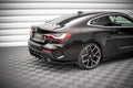 Maxton Design Hintere Seiten Flaps passend für BMW 4er M-Paket G22 / G23 / G22 Facelift / G23 Facelift schwarz Hochglanz