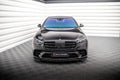 Maxton Design Street+ Spoilerlippe Front Ansatz passend für Mercedes-Benz S AMG-Line W223 schwarz Hochglanz