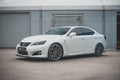 Maxton Design Seitenschweller Ansatz für Lexus IS F Mk2 schwarz matt