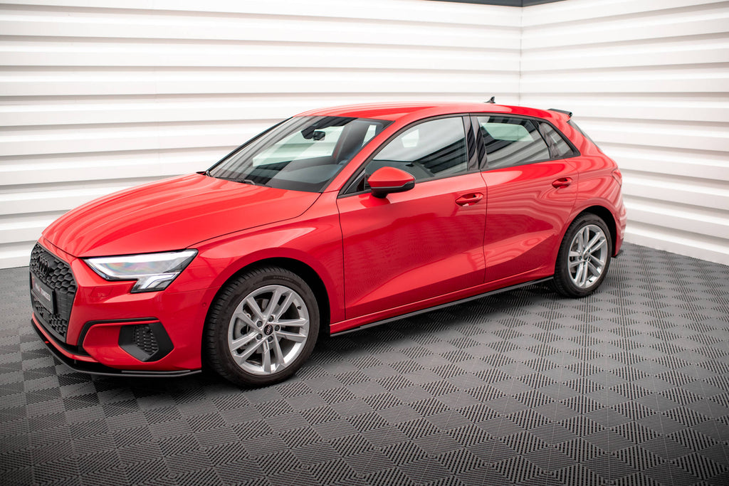 Maxton Design Street Pro Street+ Seitenschweller Leisten passend für Audi A3 8Y