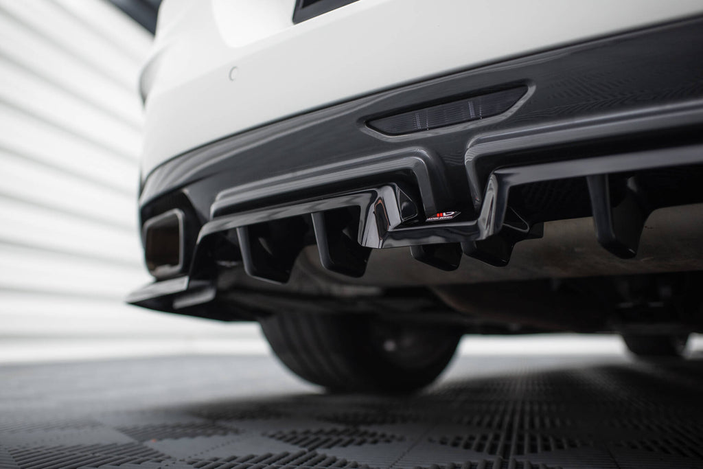 Maxton Design Street+ Mittlerer Diffusor RACE passend für BMW Z4 M40i G29 schwarz Hochglanz