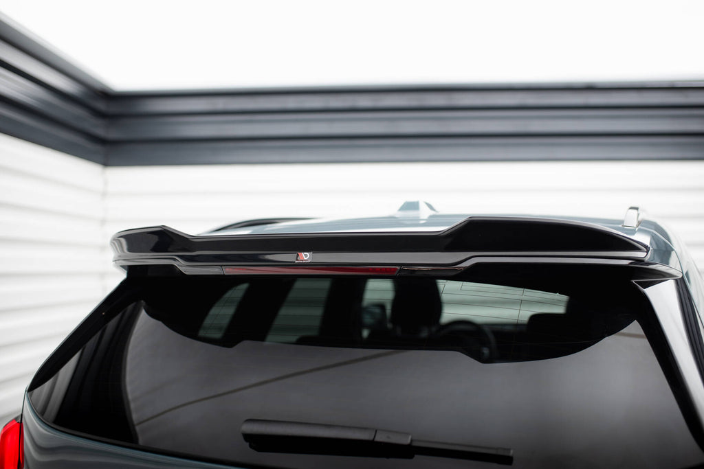 Maxton Design Spoiler CAP 3D passend für BMW X1 M-Paket U11 schwarz Hochglanz