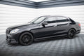 Maxton Design Street+ Seitenschweller Leisten passend für Mercedes-Benz E W212 Facelift schwarz Hochglanz