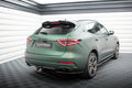 Maxton Design Street+ Mittlerer Diffusor RACE passend für Maserati Levante Mk1 schwarz Hochglanz