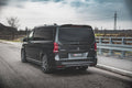 Maxton Design Heck Ansatz Flaps Diffusor V.2 passend für Mercedes-Benz V-Klasse AMG-Line W447 Facelift schwarz Hochglanz