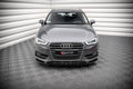 Maxton Design Street+ Spoilerlippe Front Ansatz passend für Audi A3 Sportback 8V schwarz Hochglanz