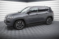 Maxton Design Street+ Seitenschweller Leisten passend für Jeep Compass Limited Mk2 Facelift schwarz Hochglanz