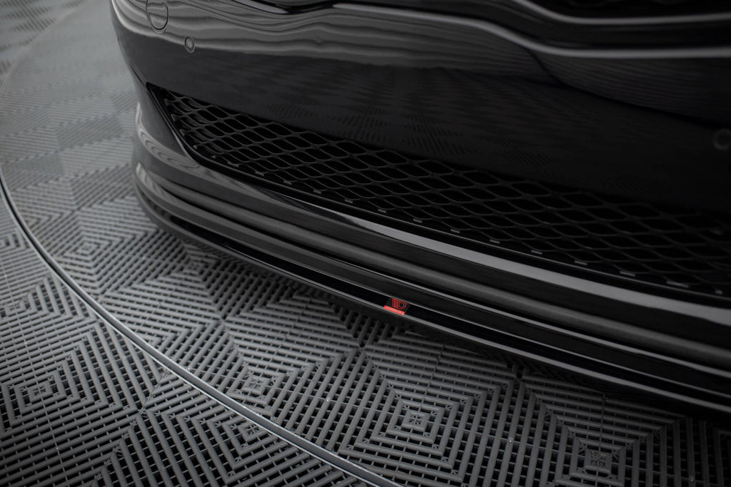 Maxton Design Street+ Spoilerlippe Front Ansatz passend für Kia Optima Mk3 schwarz Hochglanz