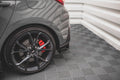 Maxton Design Heck Ansatz Flaps Diffusor V.3 passend für Hyundai I30 N Hatchback Mk3 Facelift schwarz Hochglanz