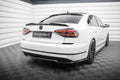 Maxton Design Spoiler CAP 3D passend für VW Passat GT B8 Facelift USA schwarz Hochglanz