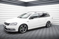 Maxton Design Street+ Seitenschweller Leisten passend für VW Passat B7 schwarz Hochglanz