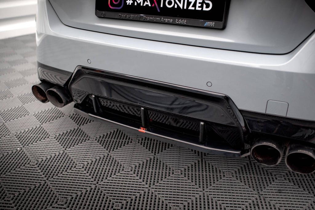 Maxton Design Heckansatz BMW 2 Coupe M240i G42 schwarz Hochglanz für BMW 2er G42