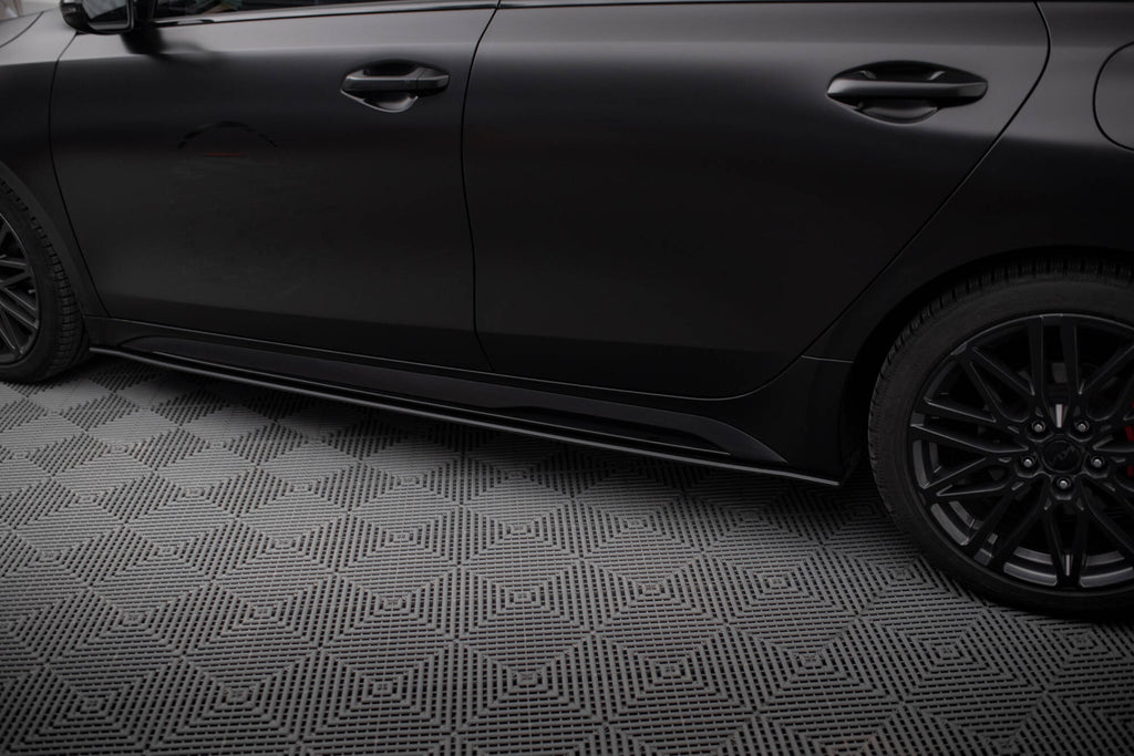Maxton Design Street Pro Street+ Seitenschweller Leisten passend für Kia Proceed GT / GT-Line Mk1 Facelift / Ceed GT Mk3 Facelift