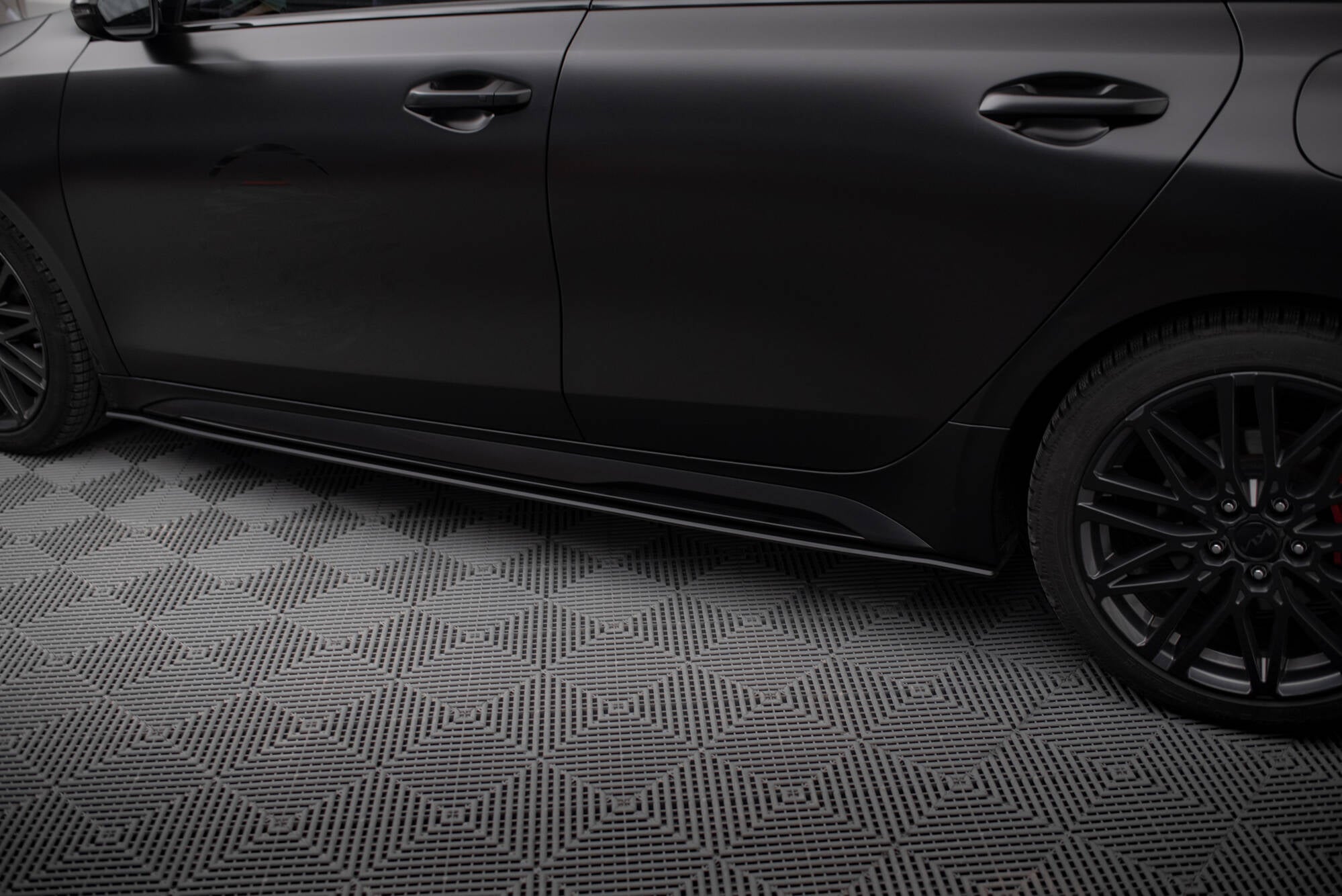 Maxton Design Street Pro Street+ Seitenschweller Leisten passend für Kia Proceed GT / GT-Line Mk1 Facelift / Ceed GT Mk3 Facelift