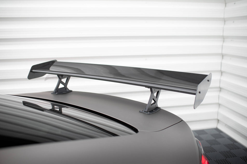 Maxton Design Carbon Spoiler With Internal Brackets Uprights BMW M4 G82 / G82 Facelift / M440i / 4 M-Paket G22 / G22 Facelift für BMW 4er Coupe