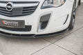 Maxton Design Street+ Spoilerlippe Front Ansatz V.2 passend für Opel Insignia Mk. 1 OPC Facelift schwarz Hochglanz