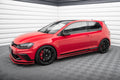 Maxton Design Street+ Seitenschweller Leisten passend für VW Golf GTI Clubsport Mk7