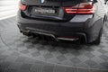 Maxton Design Diffusor Heck Ansatz passend für BMW 4er Coupe / Gran Coupe / Cabrio M-Paket F32 / F36 / F33 (Einzelauspuff li.)