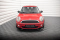 Maxton Design Street+ Spoilerlippe Front Ansatz passend für Mini One R56 schwarz Hochglanz