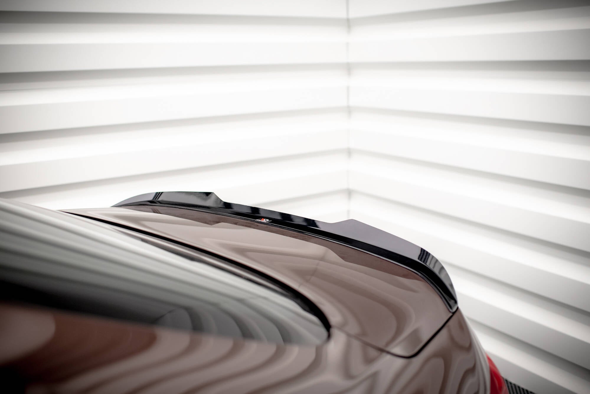 Maxton Design Spoiler CAP passend für Fiat Tipo S Limousine Mk1 schwarz Hochglanz